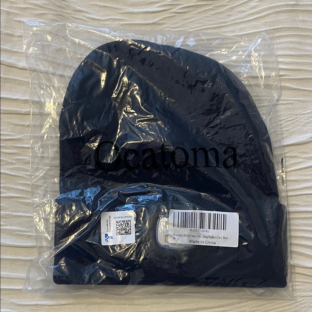 Cato Dark Navy Cuffed Knit Beanie